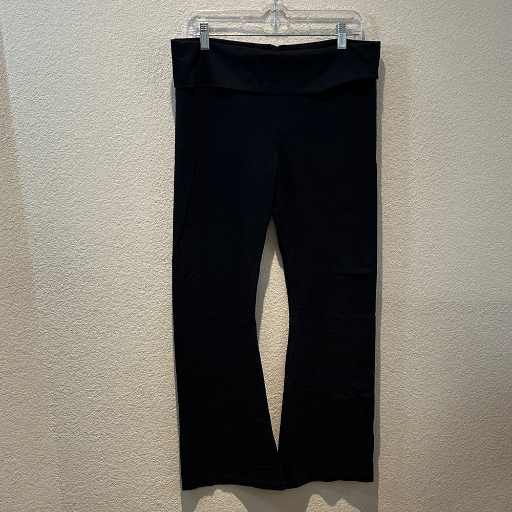 PINK Victoria's Secret Black Yoga Pants Size XL